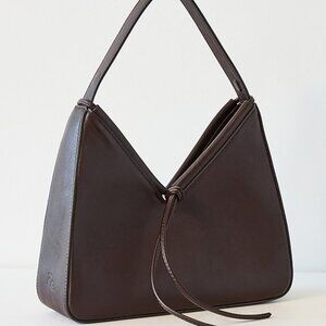 Reformation Medium Chiara Shoulder Bag- Brown